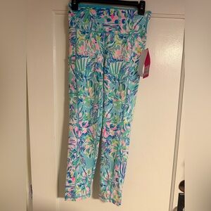 NWT Lilly Pulitzer Weekender High Rise Midi in Cabana Cocktail Print! SMALL